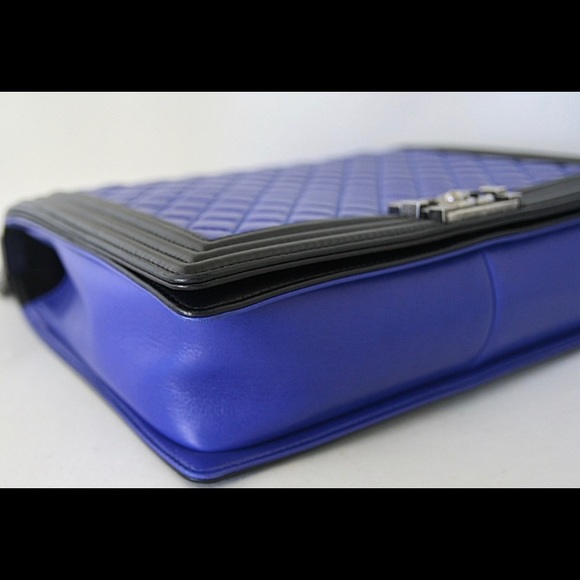 SOLD Chanel Colorblock Le Boy bag - Picture 5 of 15